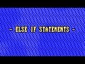 What is an Else If Statement? (C# vs Python)