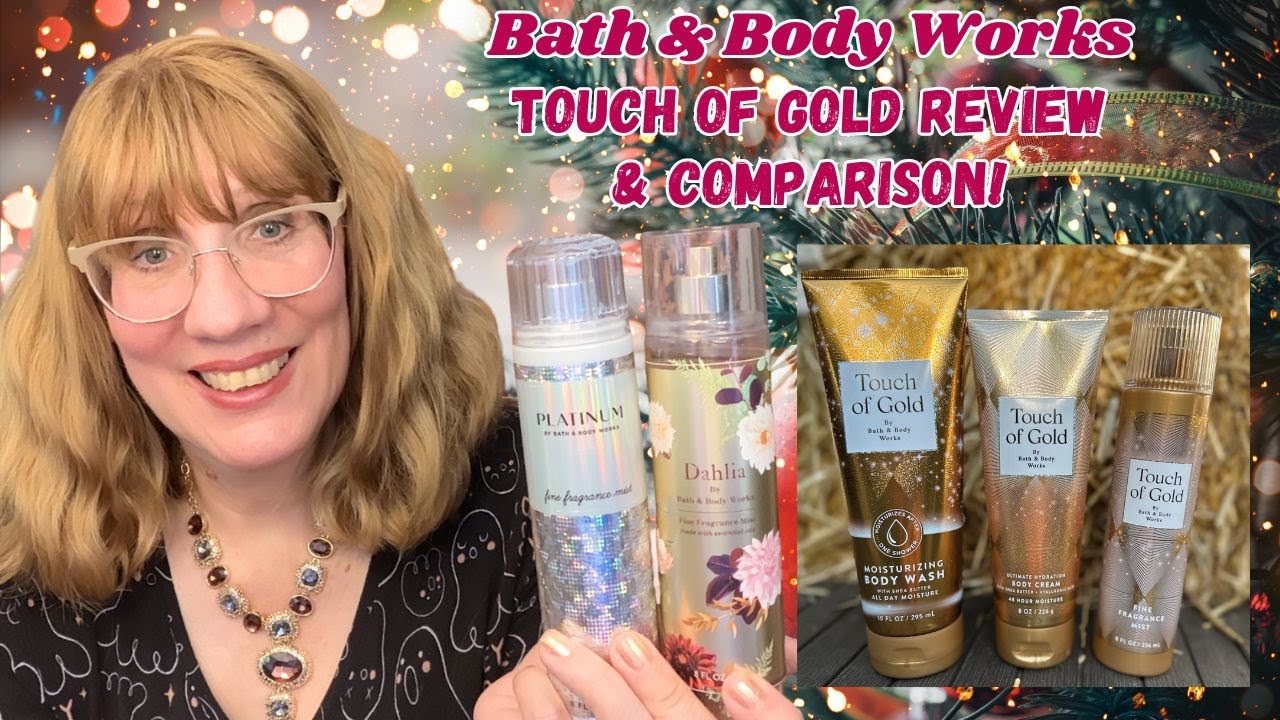 Обзор и сравнение Touch Of Gold от Bath & Body Works!