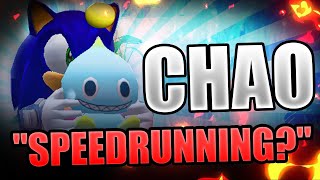 IT'S POSSIBLE TO SPEEDRUN The Sonic Adventure 2 Chao Garden?!