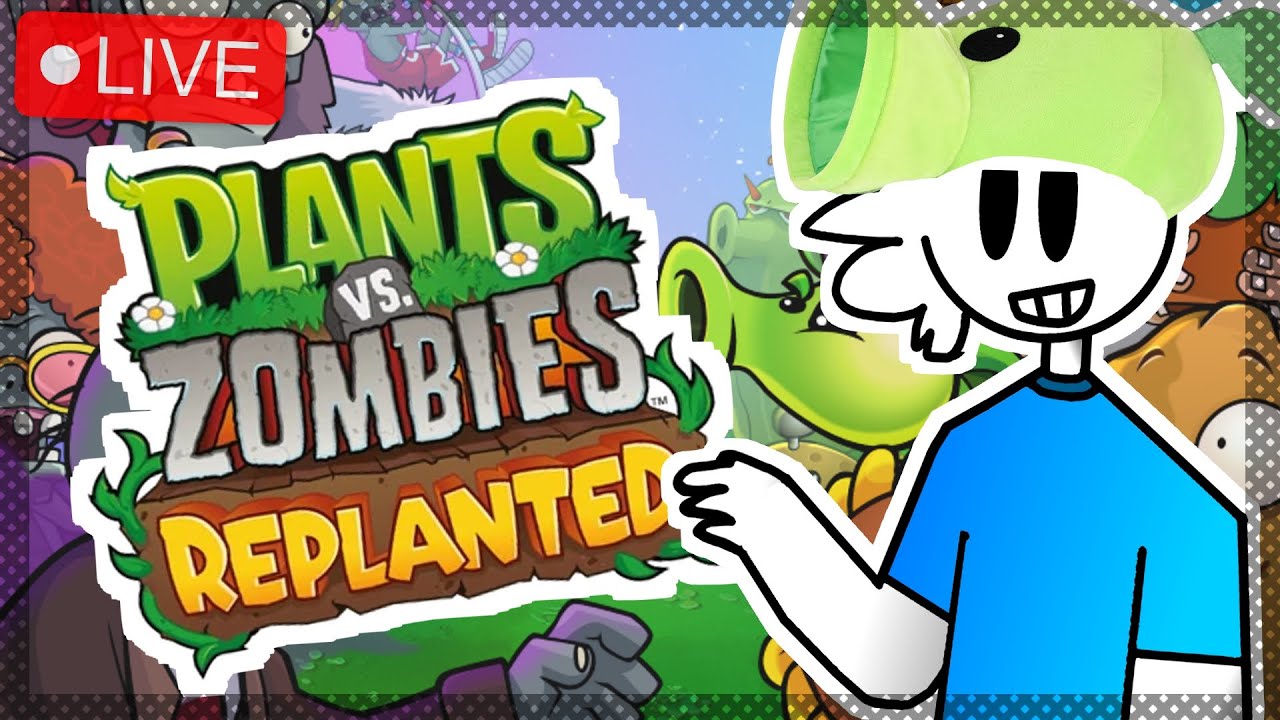 Pvz Rip Mode 🔴LIVE - Plants Vs Zombies Replanted RIP MODE! - YouTube