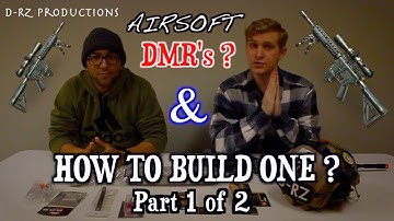 AIRSOFT MK12 "HOW TO BUILD"  (using stock G&G)