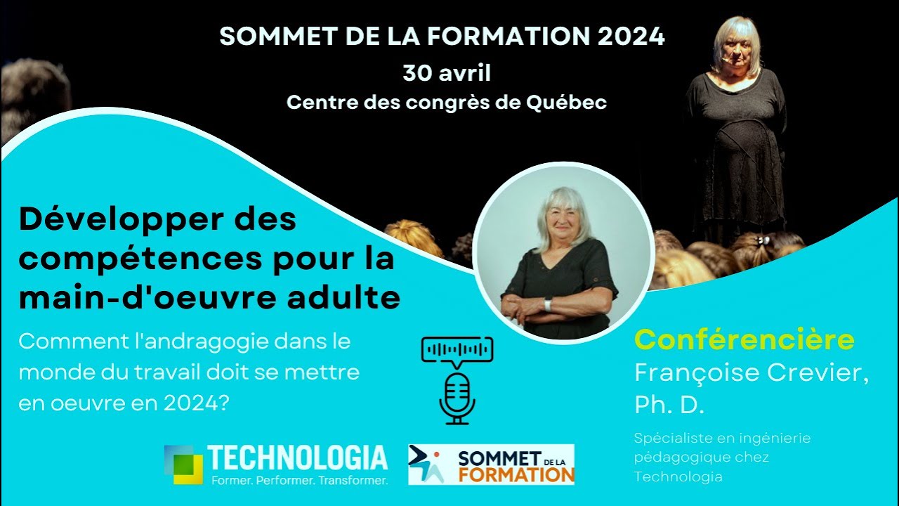 Conférence Sommet de la formation 2024 : Développer des compétences ...