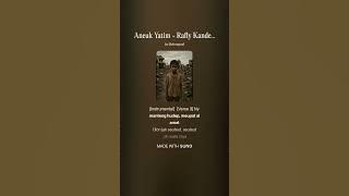 Aneuk Yatim - Rafly Kande (Cover Metal)