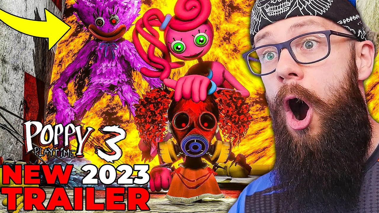 Już Jest! *POPPY PLAYTIME: CHAPTER 3* - "OFFICIAL GAME TRAILER 2023" ( Sekret Kissy Missy )