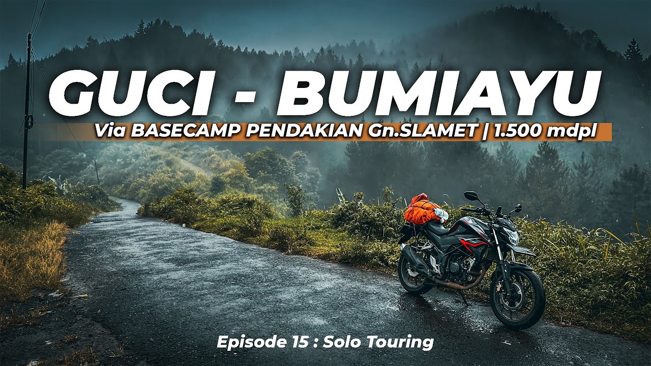 Guci - Bumiayu, Mencoba Lewat Jalur Absurd (Solo Touring, Jogja-Depok #15)