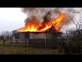 Пожежа у Бродах знищила вщент новий будинок (ТК "Броди онлайн")