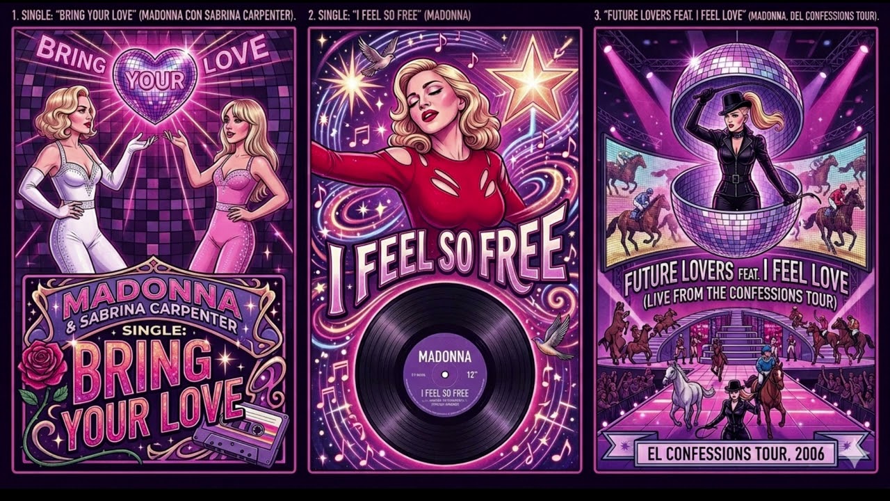 Madonna - Bring your Free Lover (Jorge et al. 2026 Megamix