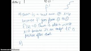 2013 AB Calculus Free Response AP Exam Solution Question #4