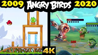 Evolution of Angry Birds games 😡 (2009-2020)