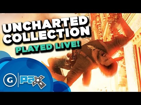 Uncharted: The Nathan Drake Collection Gameplay - PAX Prime 2015 Stage Show