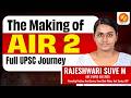UPSC CSE 2025 AIR 2 RAJESHWARI SUVE M in conversation with Vajiram and Ravi | Topper | Ranker