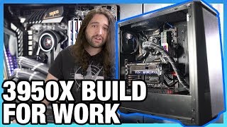 This high-end pc build is meant for production and workstation tasks,
including video editing (premiere), 3d modeling, or similar. it'd also
do well as a gam...