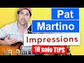10 Pat Martino Guitar Solo TIPS on IMPRESSIONS (with transcription)