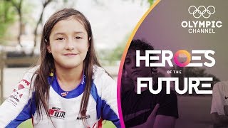 Colombia’s 8-year-old BMX World Champion Hoping to follow Mariana Pajon | Heroes of the Future