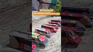 Bikin Bus Basuri dari kardus bekas pasta gigi | Ide kegiatan anak TK | demam Basuri | telolet