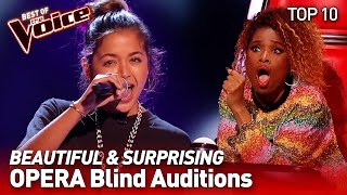 TOP 10 | Unexpected OPERA talents who SHOCKED the Coaches in The Voice screenshot 2