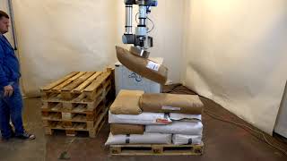 Cobot Lift Depalletizing sacks