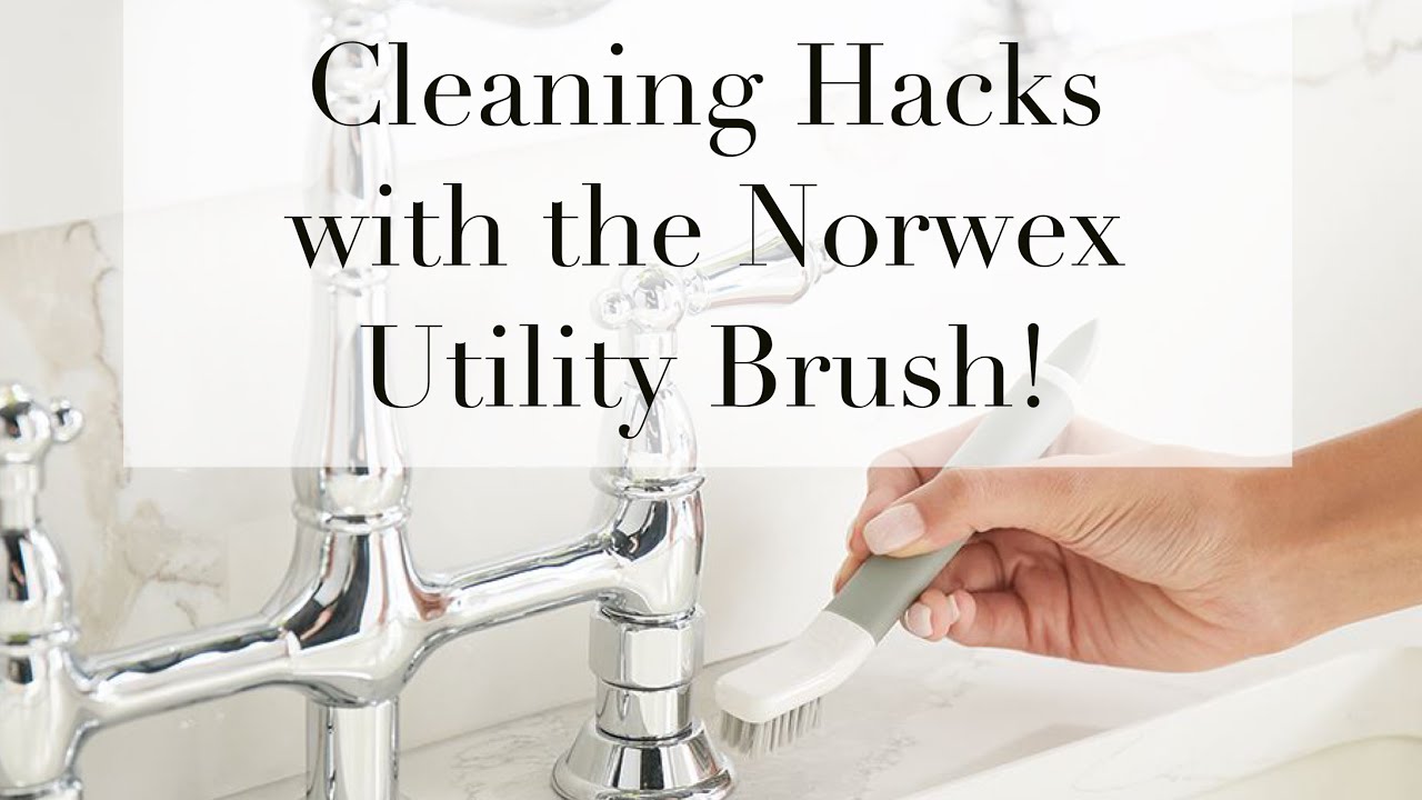 Cleaning Hacks with the Norwex Utility Brush! YouTube