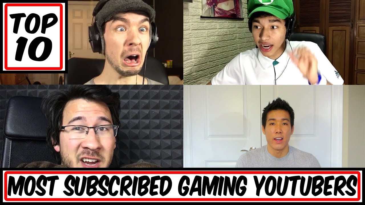 Top 10 Most Subscribed Gaming YouTubers Of 2018 YouTube top-10-most-subscribed-gaming-youtubers-of-2018-youtube