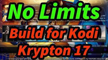 No Limits Build for Kodi 17 Krypton  - Hellenic TechTag