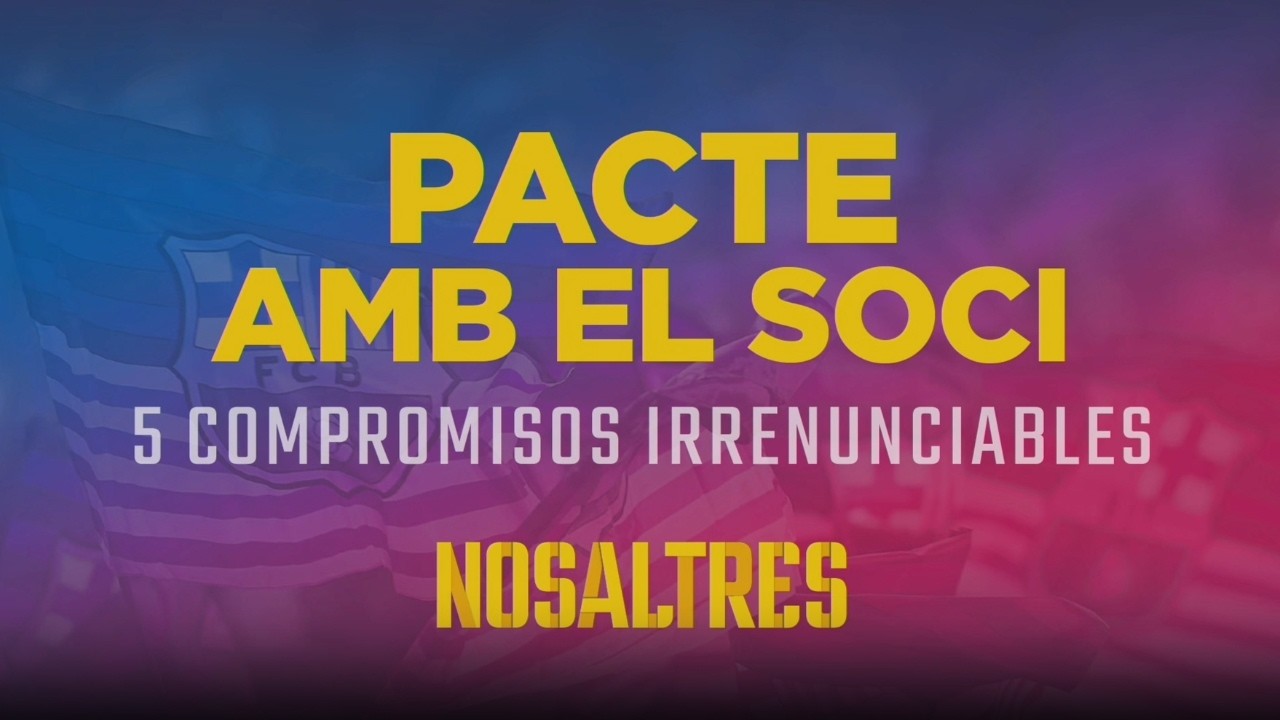 Víctor Font signa el Pacte amb el Soci