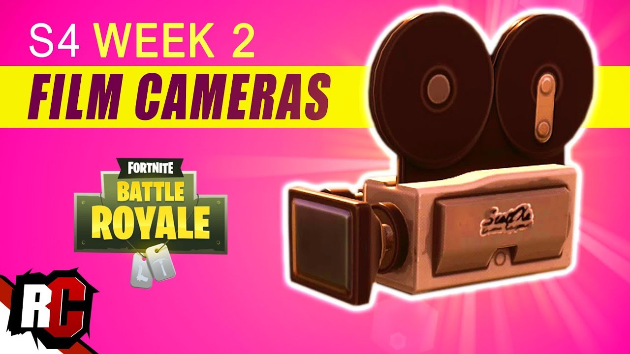 where are the fortnite cameras - fortnite all film camera locations season 4 week 2 dance in front of film cameras challenge  fortnite all film camera locations season 4 week 2 dance in front of film cameras challenge - where are the fortnite cameras