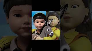 Squid Game Young-Hee Y Chul-Su Y El Burro También
