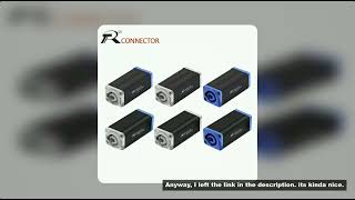 10pcs High Quality AC Power Coupler Extender Straight Connector for LED PowerCon Speakon Panel Mount