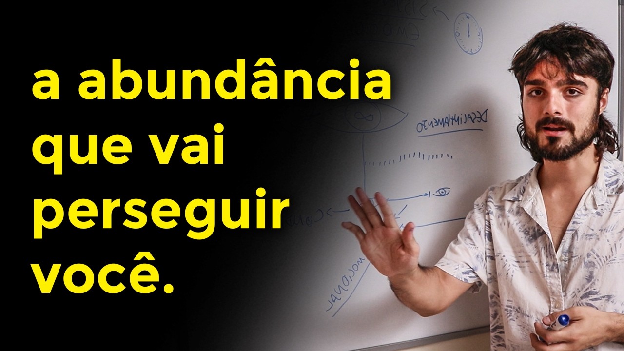 Pare de PERSEGUIR e comece a ATRAIR ABUNDÂNCIA (Guia Definitivo)