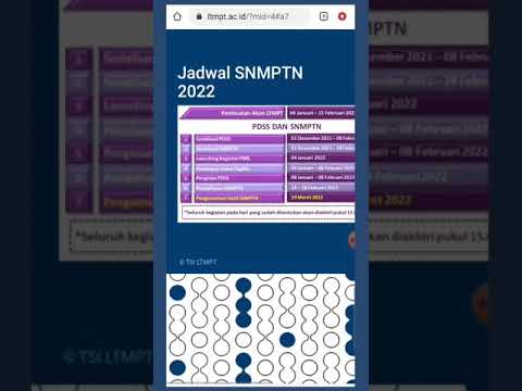 Jadwal SNMPTN 2022 Terbaru LTMPT - Timeline SNMPTN 2022