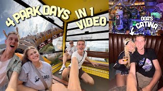 I’M BACK! HERES 4 DIFFERENT PARK DAYS IN ONE VLOG