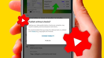 publish without checks | publish without checks youtube | yt studio publish without checks