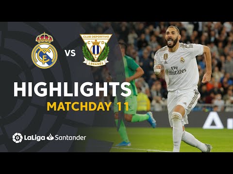 Highlights Real Madrid vs CD Leganés (5-0)