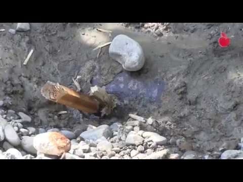 გორში ასფალტის დაგების სასმელი წყლის მილსადენი გასკდა