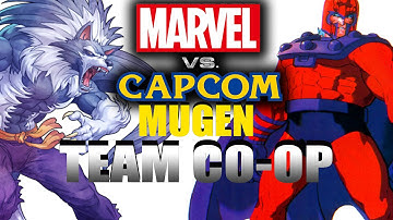 Marvel vs Capcom Mugen: Team CO-OP Mode Jon Talbain & Magneto