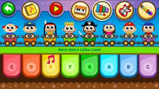 Mary Had A Little Lamb Instrumental Song For Kids -  Piano Kids - Free Google Play App screenshot 4