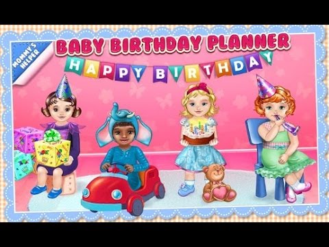 Baby Birthday Party Planner Android İos Tabtale Free Game GAMEPLAY VİDEO