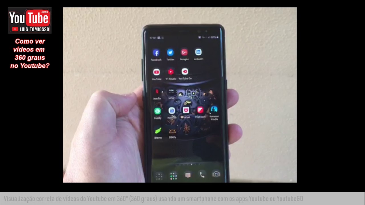 COMO ASSISTIR VÍDEOS 360 GRAUS (360º) NO YOUTUBE YouTube