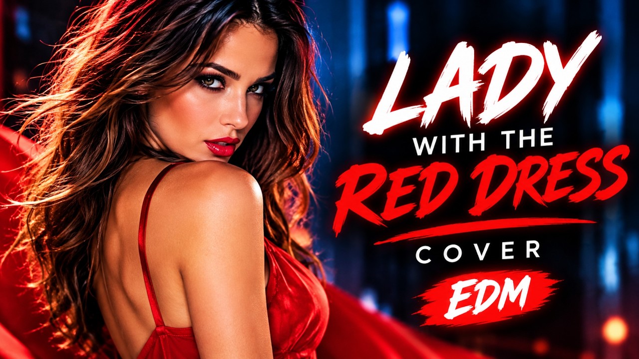 snow lady with the red dress – [EDM Cover + Subtítulos Español] Premium matte satin olive dress
