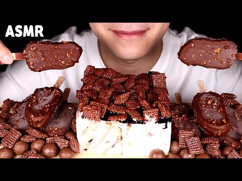 ASMR 베라 신메뉴 첵스초코박스, 하겐다즈미니바 Haagendazs Chex Cereal(EATING SOUND, MUKBANG)