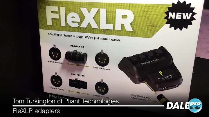 Dale Pro Audio - Pliant Technologies FleXLR at NAB...