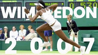 Venus Williams - Most Intense Slam Run | 2007 Wimbledon | VENUS WILLIAMS FANS