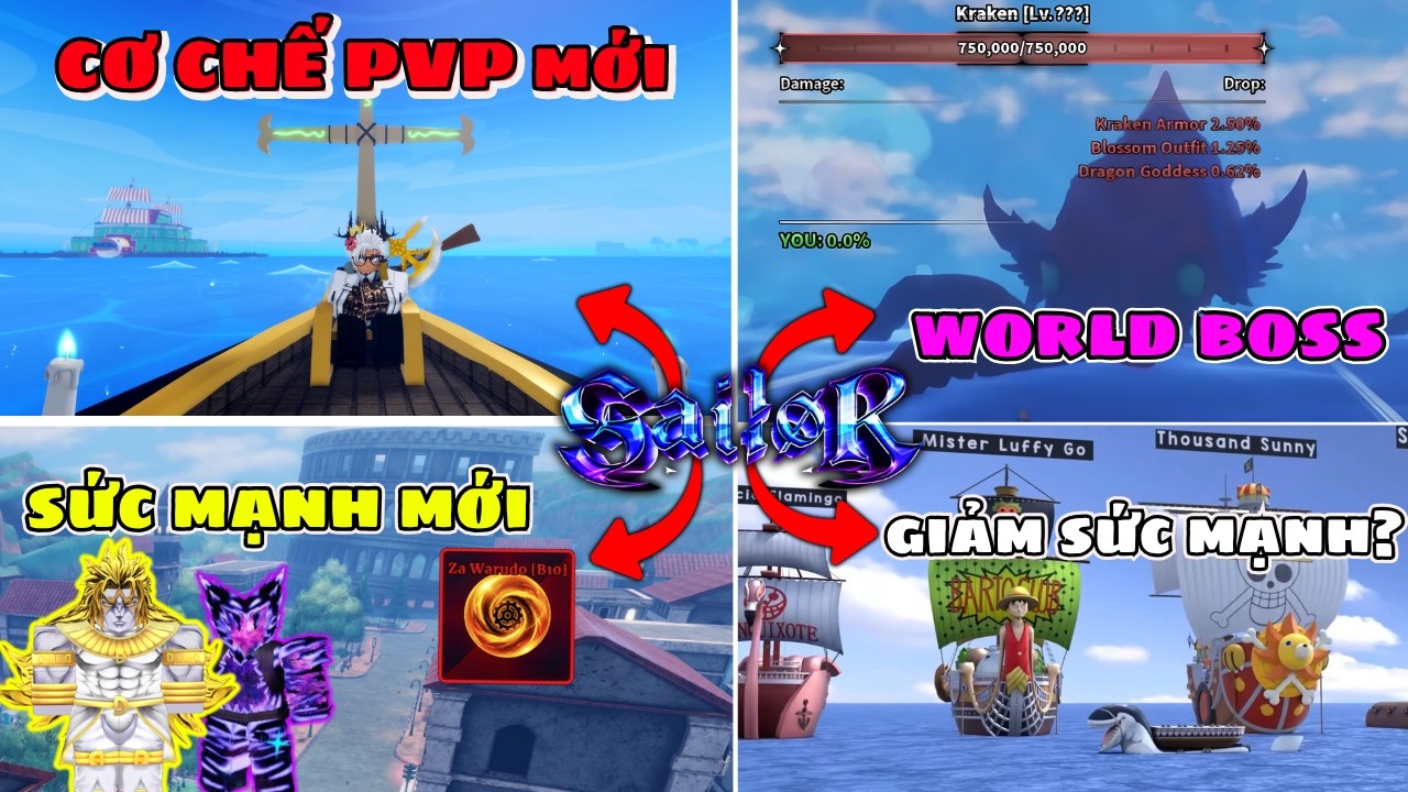 Sea Sharp Code (CodeMới) Sea2 Sẽ Giảm Sức Mạnh Người Chơi?! Phân Tích Lối Chơi Mới ...