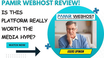 PAMIR WEBHOST Review-Is This TRULY Worth Using At ALL Or Just A SHIT???See(WATCH Before use)