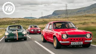 Alfaholics Gta-R Vs Mst Escort Mki Vs Porsche 912C By Kamm: The Restogods | Top Gear