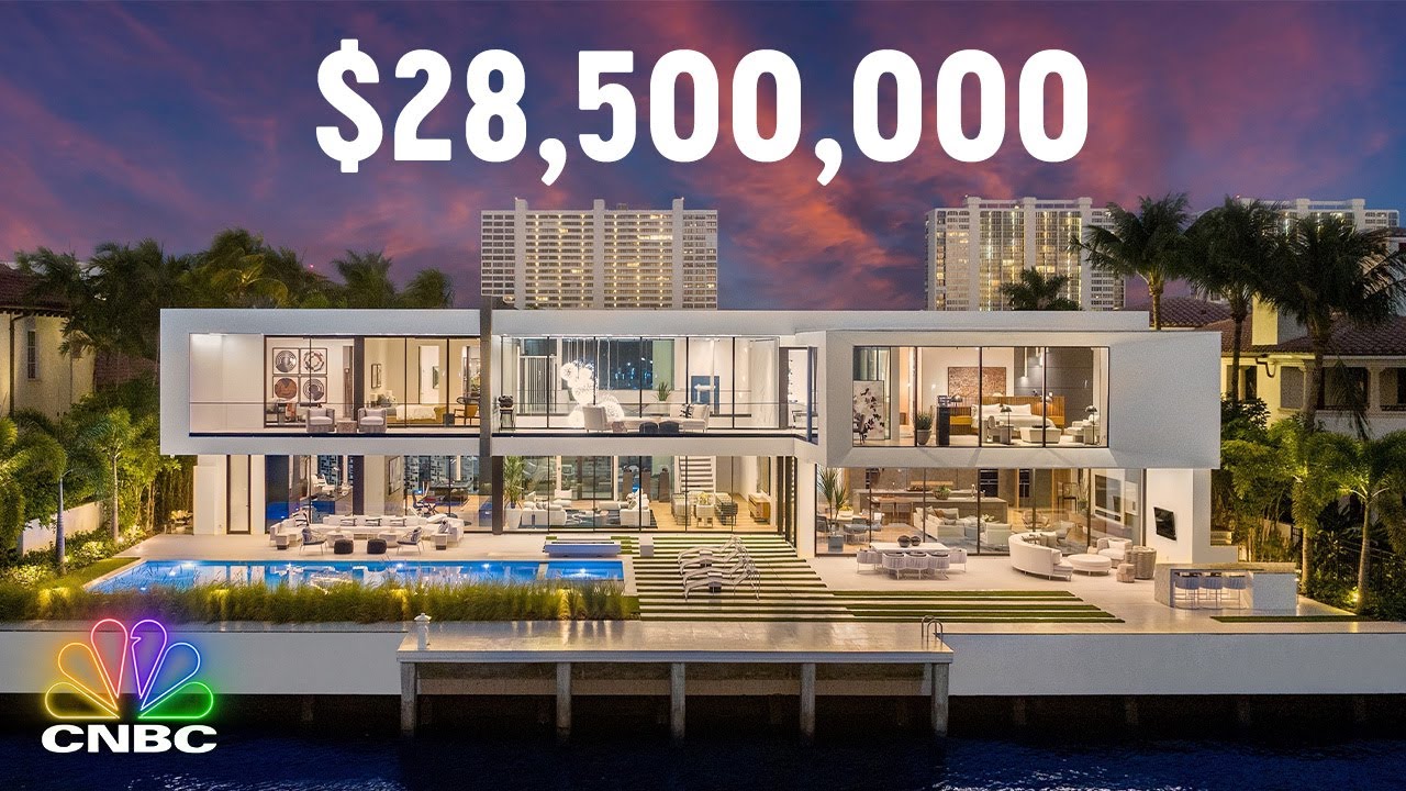 Tour this $28.5 Million Florida mansion | Secret Lives of the Super Rich | CNBC Prime