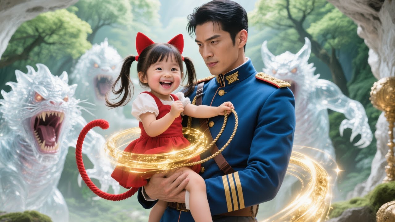 Le dernier Taotie, adopté par un militaire, sauve sa famille,leur porte chance et est adorée de tous