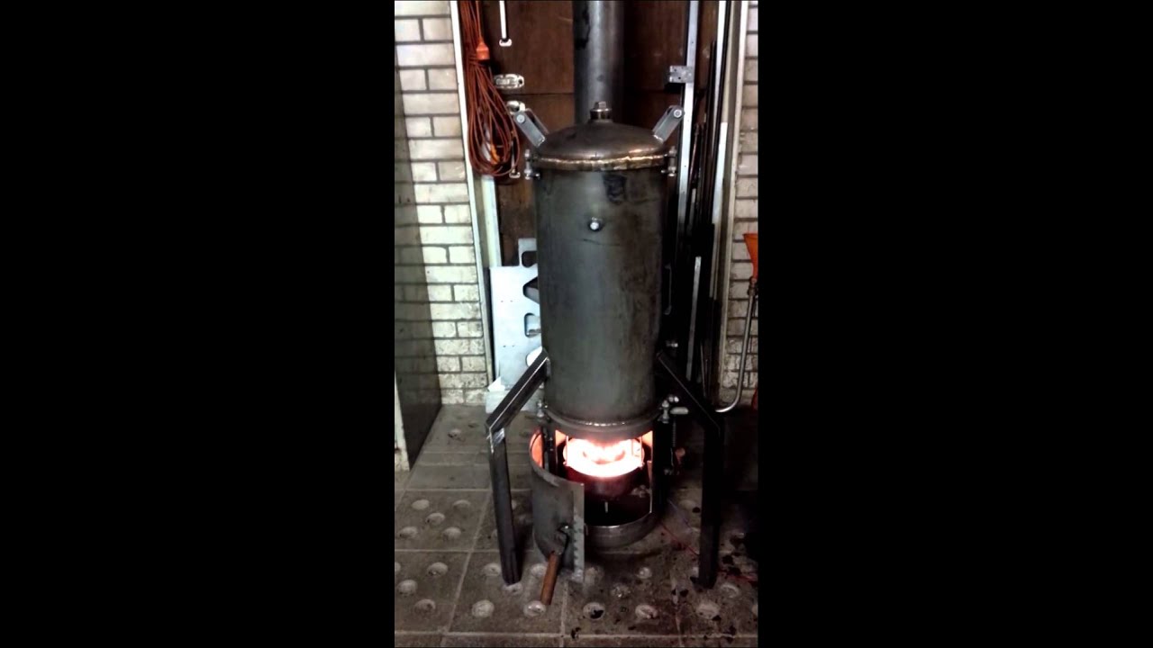 DIY Waste Oil Heater 2014 YouTube