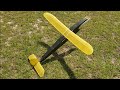 Rubber powered hotrod airplane: the Remoffett!