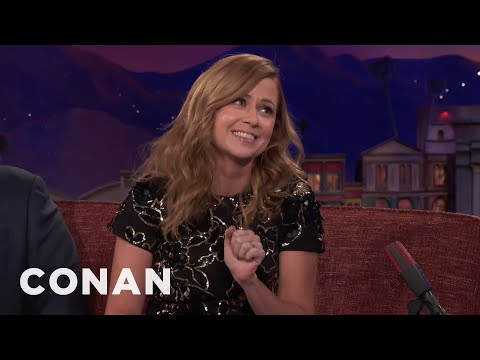 Jenna Fischer On The New Generation Of “Office” Fans | CONAN on TBS